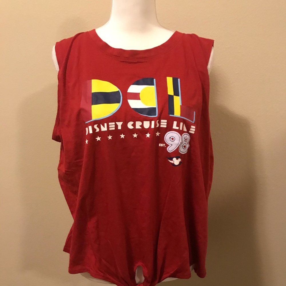 NWT Disney cruise line tank top‎ XL